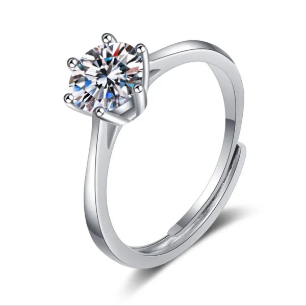 2ct moissanite ring 4