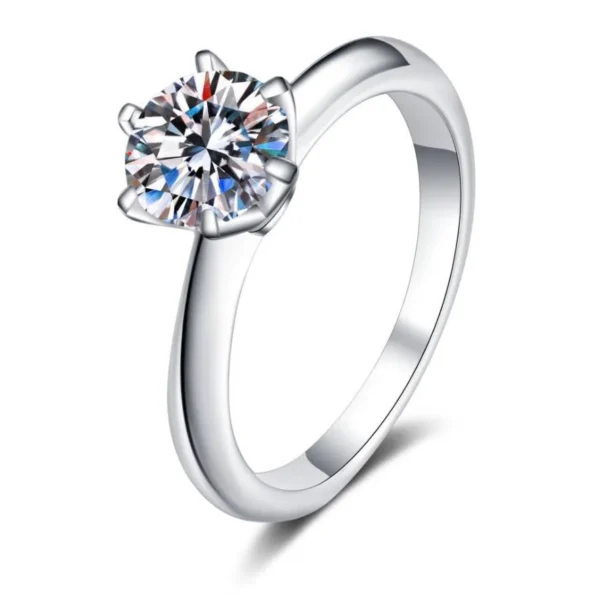 moissanite rings 3 carat